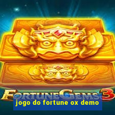 jogo do fortune ox demo